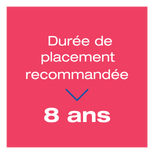 DURÉE DE PLACEMENT RECOMMANDÉE